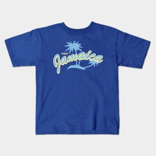 Retro Jamaica Travel Kids T-Shirt